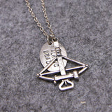 FREE - The Walking Dead Crossbow Necklace By Alpha Walker